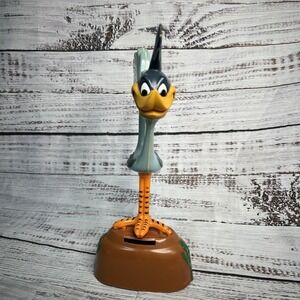 Vintage Warner Brothers Roadrunner Bank 1971 R. Dakin co. Plastic Coin Bank